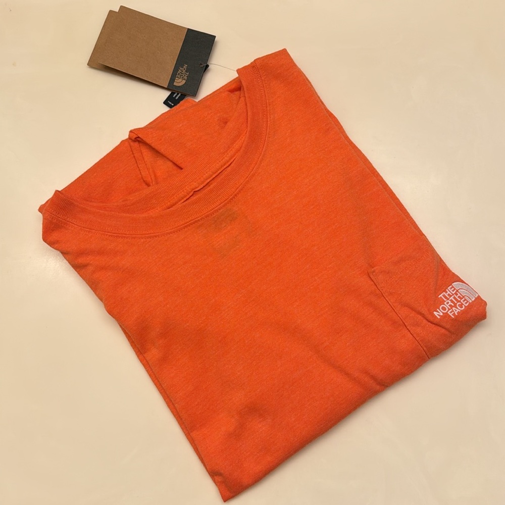The North Face Men's Short-Sleeve Simple Logo Tri-Blend Tee